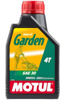 как выглядит масло моторное motul garden 4t sae 30 0,6л  на фото