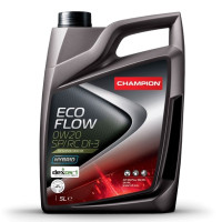 как выглядит масло моторное champion eco flow 0w20 sp/rc d1-3 4л на фото