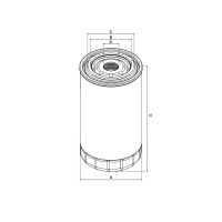 как выглядит sampiyon filter фильтр масляный cs1518 на фото