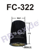 как выглядит rb-exide фильтр топливный fc322 на фото