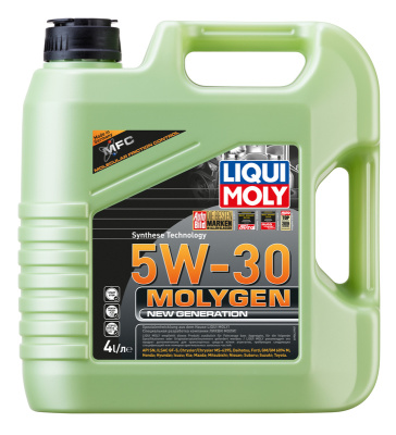 как выглядит liqui moly 5w-30 sn/сf molygen new generation 4л (нс-синт.мотор.масло) на фото